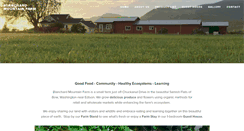 Desktop Screenshot of blanchardmountainfarm.com